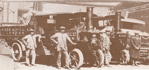 1922 2 Steam Wagons And The Dennis Lorry [1]